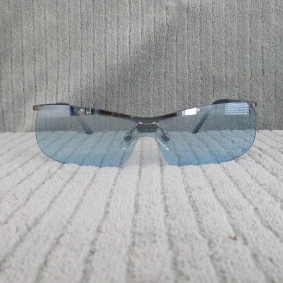 New Divine Eyewear Krista Chrome/Aqua Gradient Sunglasses Women's NWT - Picture 6 of 8